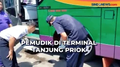 Belasan Bus Pengangkut Pemudik di Terminal Tanjung Priok Jalani Ram Check