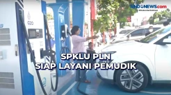 SPKLU PLN di Rest Area Jakarta- Cikampek Siap Layani Pemudik dengan Mobil Listrik