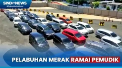 Pelabuhan Merak Mulai Dipadati Pemudik pada H-8 Lebaran