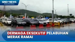 H-6 Lebaran, Dermaga Eksekutif Pelabuhan Merak Mulai Ramai