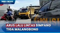 Pantauan Arus Mudik, Simpang Tiga Malangbong Garut Ramai Lancar