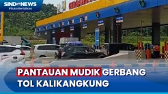 Gerbang Tol Kalikangkung Semarang Masih Ramai Lancar