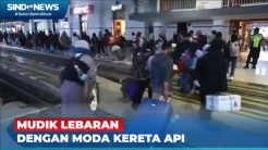 H-5 Lebaran, Ribuan Pemudik Tiba di Stasiun Kutoarjo