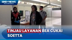 Pulang dari AS, Sri Mulyani Sidak Proses Pelayanan Bea Cukai Bandara Soetta