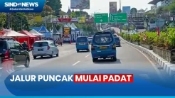 H-3 Lebaran, Arus Lalin di Jalur Puncak Mulai Meningkat