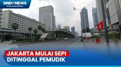Potret Jakarta Mulai Sepi Ditinggal Warganya Pulang Kampung