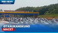 Puncak Arus Mudik, GT Kalikangkung Mulai Macet