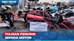 Tulisan Lucu Isi Hati Pemudik Sepeda Motor, Bikin Geleng Kepala