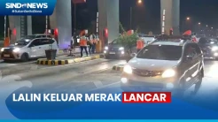 Gerbang Tol Keluar Merak Ramai Lancar, Semua Gardu Pembayaran Dibuka