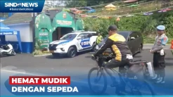 Lebih Hemat, Pemudik Sepeda Ini hanya Habiskan Biaya Perjalanan Rp50 Ribu ke Tasikmalaya