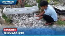 Puluhan Makam Dirusak OTK, Peziarah Kaget Lihat Makam Berantakan di Madina