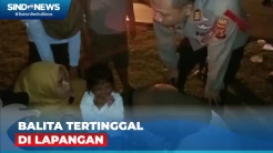Mudik ke Majalengka, Polisi Temukan Balita Tertinggal di Lapangan