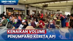 Arus Balik Lebaran, Volume Penumpang Kereta Api Naik Dua Kali Lipat
