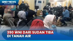 Perang Saudara di Sudan, 390 WNI yang Dievakuasi Tiba di Tanah Air