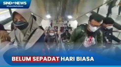Suasana Stasiun Manggarai setelah Cuti Bersama,  Belum Sepadat Hari Biasa
