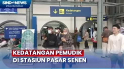 Arus Balik, Stasiun Pasar Senen Ramai Pemudik