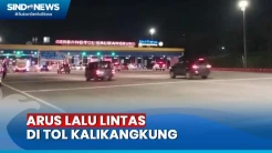 Volume Kendaraan Naik, Tol Kalikangkung Terpantau Ramai Lancar Malam Ini