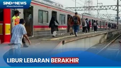 Hari Pertama Sekolah dan Kerja, Aktivitas di Stasiun Bogor Terpantau Normal