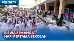 Cerianya Siswa SD Balimester 06 Jatinegara Hari Pertama Sekolah