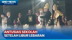 Momen Mendikbudristek Nadiem Joget Bareng Usai Upacara Hardiknas 2023