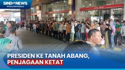 Presiden Tinjau Tanah Abang, Penjagaan Ketat Dilakukan