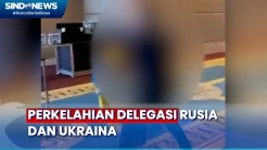 Momen saat Delegasi Rusia dan Ukraina Berkelahi di Ankara Turki