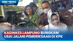 Selesai Jalani Pemeriksaan di KPK, Kadinkes Lampung Bungkam