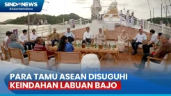 Para Tamu KTT ASEAN ke-42 Dibuat Takjub saat Menikmati Keindahan Labuan Bajo