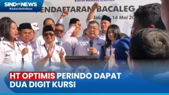 Tiba di KPU, Hary Tanoesoedibjo Optimis Perindo Dapatkan Dua Digit Kursi di Pemilu 2024