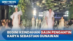 14 Gaun Pengantin Terbaru Karya Desainer Sebastian Gunawan Dipamerkan di Park Hyatt
