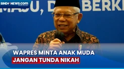 Penduduk Usia Tua Semakin Banyak, Nasihat Wapres Maruf ke Anak Muda: Jangan Tunda Nikah!