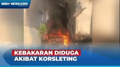 3 Rumah Semi Permanen Terbakar Hebat di Cilincing