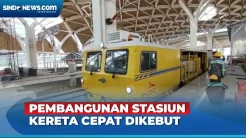 Progres Pembangunan Stasiun Kereta Cepat Halim Capai 91 Persen, Diresmikan Presiden Agustus 2023