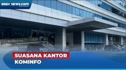 Kejagung Tahan Johnny G Plate, Begini Suasana Kantor Kominfo