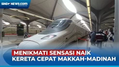 Sensasi Naik Kereta Cepat Haramain, Makkah-Madinah hanya 2 Jam 20 Menit!