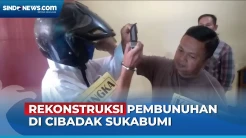 Rekonstruksi Ponakan Bunuh Paman di Cibadak Sukabumi, Tersangka Peragakan 27 Adegan