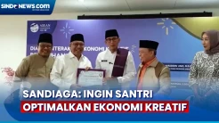Menparekraf Sandiaga Uno Ajak Santri jadi Penggerak Ekonomi Kreatif