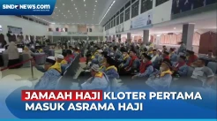Ratusan Jamaah Kloter Pertama Tiba di Asrama Haji Pondok Gede, Antusiasme Tak Terbendung