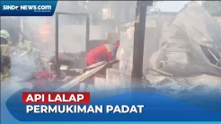 Adik Kakak Diduga Main Api, 3 Rumah Terbakar di Pondok Kopi