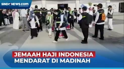 Alhamdulillah! Jemaah Haji Indonesia Gelombang Pertama Tiba di Madinah