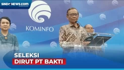 Mahfud MD: Tidak Ada yang Lulus Seleksi Dirut PT Bakti