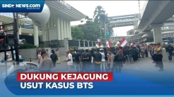 Geruduk Kejagung, Puluhan Warga Tuntut Korps Adhyaksa Tuntaskan Kasus BTS