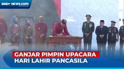 Pesan Ganjar Pranowo saat Pimpin Upacara Hari Lahir Pancasila di Alun-Alun Boyolali