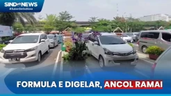 Formula E Digelar Hari Ini, Arus Lalu Lintas Ancol Terpantau Ramai dan Padat