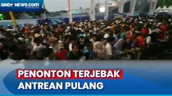 Ibu dan Balita Terjebak Antrean Panjang Saat Pulang Menonton Formula E