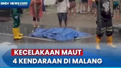 Kecelakaan Libatkan 4 Kendaraan di Malang, 4 Orang Tewas
