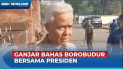Temui Presiden di Istana, Ganjar: Bahas Candi Borobudur