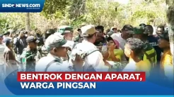 Sejumlah Warga Pingsan Bentrok dengan Aparat  di Manggarai NTT, Tolak Proyek Geotermal
