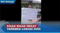 Geram Perjudian, Emak-Emak di Asahan Nekat Gerebek Lokasi dan Amankan 5 Mesin Judi