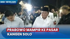 Mampir ke Pasar Kangen Solo, Prabowo: Berdampak Positif Bagi Pariwisata
